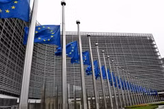 Trụ sở Liên minh châu Âu tại Brussels, Bỉ. (Ảnh: AFP/TTXVN)