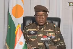 Tổng thống chuyển tiếp Niger, Tướng Abdourahamane Tchiani. (Ảnh: AFP/TTXVN)