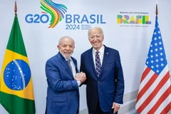 Tổng thống Mỹ Joe Biden và Tổng thống Brazil Lula da Silva. (Ảnh: Đại sứ quán Mỹ tại Brazil)