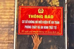 Hà Nội: Đình chỉ hoạt động công trình của Intimex do vi phạm về phòng cháy