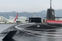 Tàu ngầm là một trong những vũ khí quốc phòng mà Mitsubishi Heavy Industries chế tạo cho Lực lượng Phòng vệ Nhật Bản. (Ảnh của Naoki Hori)