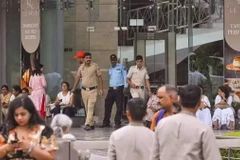 Nhiều trung tâm mua sắm ở News Delhi bị đe dọa đánh bom. (Nguồn: NewsX)