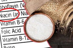 Niacin (vitamin B3) được bổ sung trong nhiều thực phẩm chế biến như ngũ cốc, bột mỳ và yến mạch. (Ảnh: Getty)