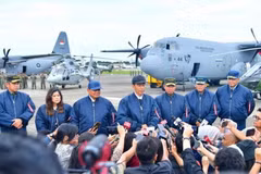 Không quân Indonesia tiếp nhận chiếc máy bay C-130J-30 Super Hercules thứ tư. (Nguồn: Bộ Quốc phòng Indonesia)