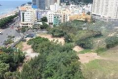 Khu đất 2,8ha Chợ du lịch cũ tại phường Thắng Tam, thành phố Vũng Tàu, đủ điều kiện đấu giá đất năm 2024. (Ảnh: Hoàng Nhị/TTXVN)