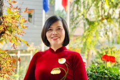 Đại sứ Việt Nam tại Hungary kiêm nhiệm Croatia Nguyễn Thị Bích Thảo. (Ảnh: TTXVN)