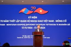 Bộ trưởng Bộ Nông nghiệp và Phát triển nông thôn Lê Minh Hoan phát biểu. (Ảnh: Báo Quân đội Nhân dân)