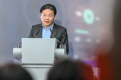 Thủ tướng Singapore Lawrence Wong. (Ảnh: AFP/TTXVN)