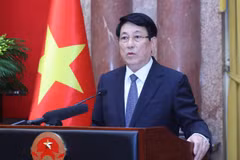 Chủ tịch nước Lương Cường. (Ảnh: Lâm Khánh/TTXVN)