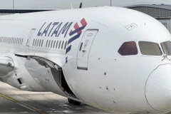 Máy bay của Hãng LATAM Airlines. (Ảnh: AFP)