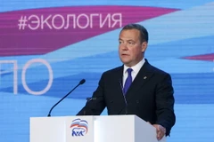 Phó Chủ tịch Hội đồng An ninh Liên bang Nga, ông Dmitry Medvedev. (Ảnh: AFP/TTXVN)