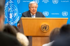 Tổng thư ký Liên hợp quốc António Guterres. (Ảnh: THX/TTXVN)