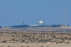 Quang cảnh lò phản ứng hạt nhân ở Dimona, miền nam Israel ngày 13/8/2016. (Ảnh: Flash90)