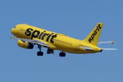 Một chuyến bay của Spirit Airlines. (Ảnh: Getty)