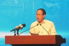 Bí thư Thành ủy Hải Phòng Lê Tiến Châu. (Ảnh: TTXVN phát)