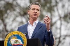 Thống đốc California, Gavin Newsom. (Ảnh: Getty)