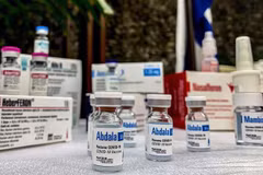 Vaccine Abdala ngừa COVID-19 của Cuba. (Ảnh: AFP/TTXVN)