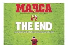 Báo chí Tây Ban Nha thừa nhận một triều đại đã lụi tàn