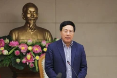 Phó Thủ tướng, Bộ trưởng Bộ Ngoại giao Phạm Bình Minh. (Ảnh: Lâm Khánh/TTXVN)