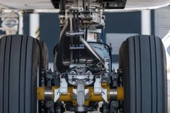 Bộ phận hạ cánh của máy bay. (Nguồn: New Straits Times)