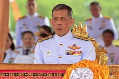 Hoàng Thái tử Maha Vajiralongkorn tại một buổi lễ của Hoàng gia ở thủ đô Bangkok, Thái Lan. (Nguồn: AFP/TTXVN)