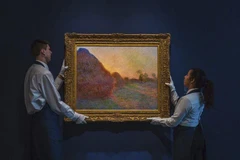 Bức tranh của danh họa người Pháp Claude Monet đã được bán với mức giá kỷ lục 110,7 triệu USD. (Nguồn: AP)