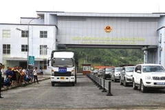 Hà Giang: Thông xe tuyến vận tải đường bộ quốc tế Việt Nam-Trung Quốc