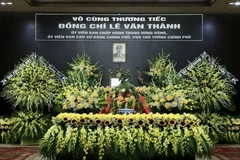 [Photo] Tổ chức trọng thể Lễ tang Phó Thủ tướng Lê Văn Thành