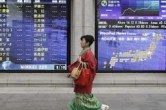 Chứng khoán châu Á biến động trái chiều phiên giao dịch 28/2