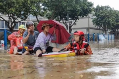 Nhiều khu vực của Trung Quốc tiếp tục hứng chịu mưa lớn sau bão Haikui