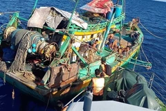 Xử lý phương tiện vi phạm an ninh an toàn đường ống dẫn khí trên biển