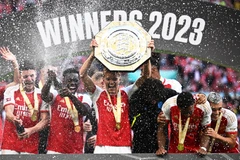 Arsenal giành Siêu cúp Anh 2023. (Nguồn: Getty Images)
