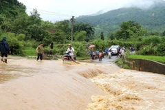 Mưa lớn cục bộ ở vùng núi Bắc Bộ có khả năng kéo dài đến ngày 12/8