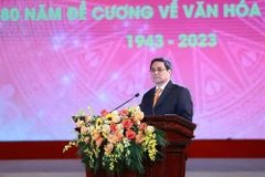 ​Phát biểu của Thủ tướng tại lễ Kỷ niệm 80 năm Đề cương về Văn hóa