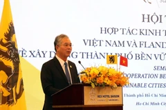 Việt Nam-Bỉ hợp tác xây dựng thành phố thích ứng điều kiện khí hậu