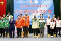 Hà Nội nhất toàn đoàn tại giải vô địch Cờ vua đồng đội quốc gia 2023
