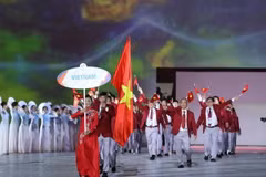 Nguyễn Huy Hoàng được chọn cầm quốc kỳ Việt Nam tại SEA Games 32