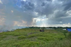 Bị phóng điện lúc khoan thăm dò địa chất, 3 công nhân thương vong