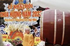 [Photo] Chính thức khai hội chùa Hương Xuân Quý Mão năm 2023