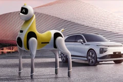Hình ảnh mô phỏng kỳ lân máy của Xpeng Robotics. (Nguồn: Yahoo News)