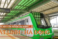 Vì sao người dân thích khám phá tuyến tàu điện Cát Linh - Hà Đông?