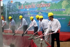 Quảng Ninh: Xã đảo Quan Lạn và Minh Châu có điện lưới quốc gia