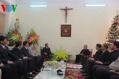 Bí thư Thành ủy Hà Nội thăm Tòa Tổng Giám mục Hà Nội