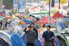 Sinh viên Hong Kong lên kế hoạch cho cuộc biểu tình ngồi cuối cùng