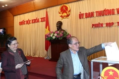 Công bố kết quả lấy phiếu tín nhiệm tại Đảng đoàn Quốc hội