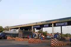 Trạm thu phí BOT. (Ảnh: Đậu Tất Thành/TTXVN.)