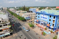 Một góc thành phố Cao Lãnh. (Nguồn: baodongthap.com.vn)
