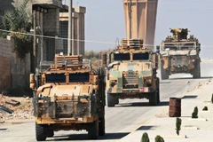Xe quân sự Thổ Nhĩ Kỳ tại Syria. (Nguồn: hurriyetdailynews.com)