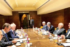 Đại diện ngoại giao cấp cao của Liên minh châu Âu (EU) Josep Borrell gặp Ngoại trưởng Iran Javad Zarif tại thủ đô New Delhi (Ấn Độ). (Nguồn: IRNA)
