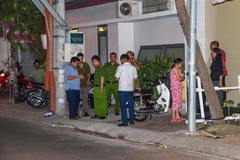 Hiện trường vụ án. (Ảnh: TTXVN phát)